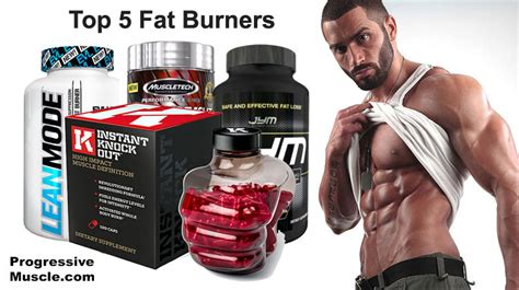 Best Fat Burner Supplements - 2017 Top 5 List - ProgressiveMuscle.com