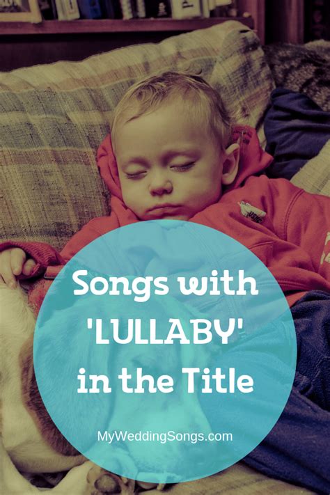 The Best Lullaby Songs Not Meant For Putting Babies To Sleep | MWS