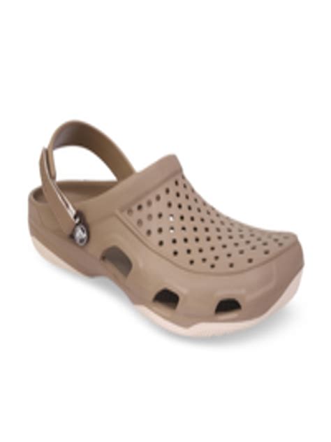 Buy Crocs Men Brown Clogs - Sandals for Men 8061429 | Myntra