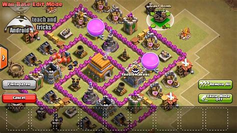 INSANE 'NEW' TH6 TROPHY BASE DESIGN!! [Town Hall 6 Trophy Defense] Clash of Clans - best of 2016 ...