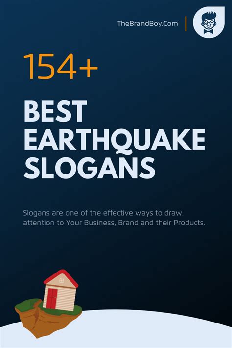 871+ Best Earthquake Slogans And title (Generator + Guide) - Thebrandboy.com