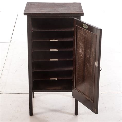 Art Novelty Company Piano Roll Storage Cabinet | EBTH