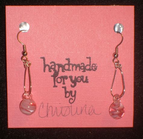 Pink Loop Drop Earrings | These fun earrings are decorated w… | Flickr