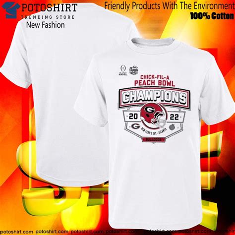 2022 chickfila peach bowl champions shirt