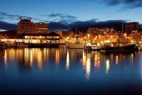 Hobart Waterfront stock photo. Image of fleet, tasmania - 27314306