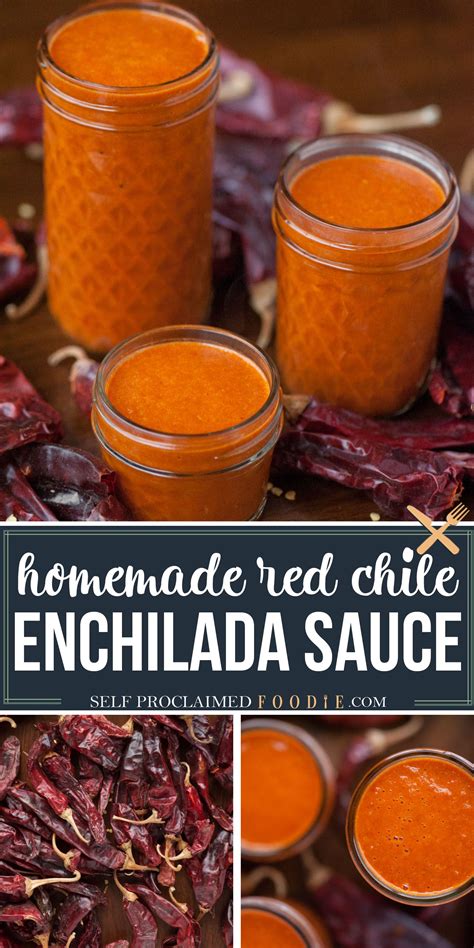 AUTHENTIC RED CHILE ENCHILADA SAUCE in 2021 | Homemade enchilada sauce ...