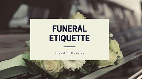 funeral etiquette - All Things Flowers Blog by Sydney Florists Flowers ...