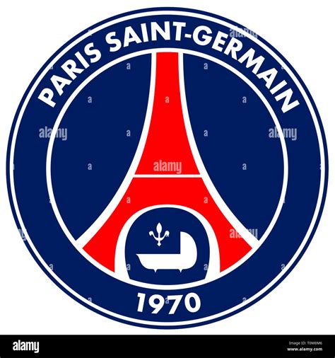 Logo of French football team Paris Saint-Germain Football Club PSG ...