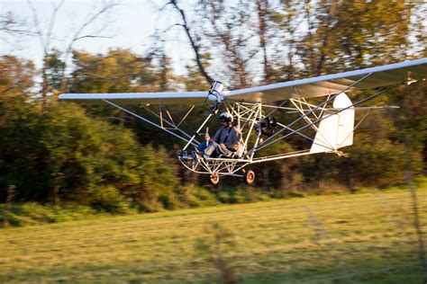 Ultralight science: Boundary layer measurements from low-flying source