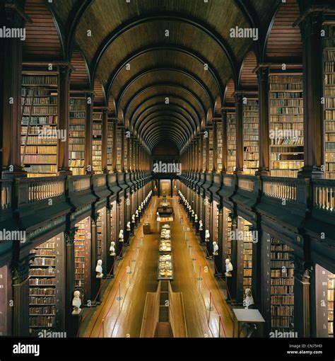 Library at Trinity College, Dublin - The Long Room - a beautiful ...