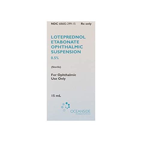 Amazon Pharmacy: Loteprednol Etabonate (Generic for Lotemax, Ophthalmic ...