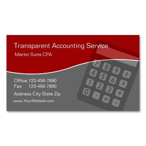 Accounting Business Cards Unique | Zazzle | Unique business cards ...