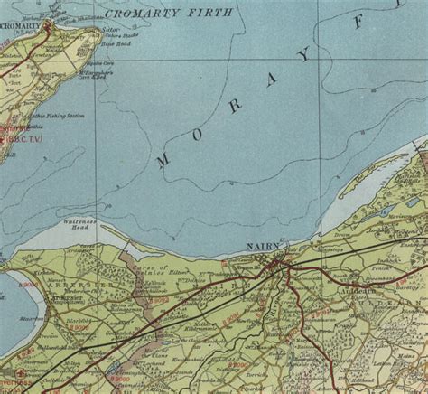 Moray Firth Map