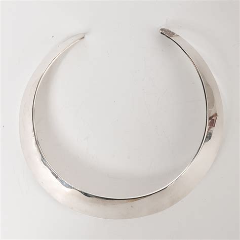 Sterling Silver Collar Necklace | EBTH