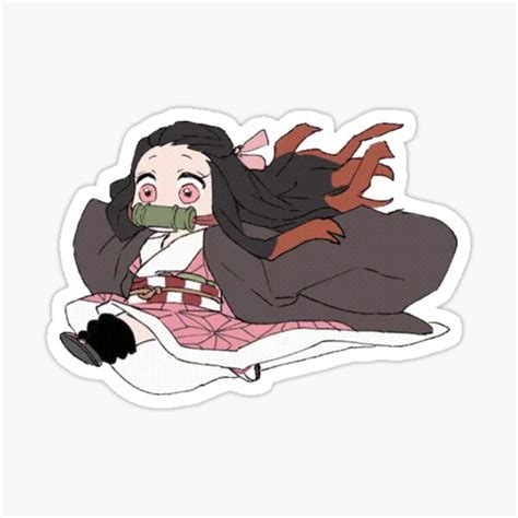 Pegatinas: Nezuko | Pegatinas bonitas, Chibi anime, Pegatinas kawaii