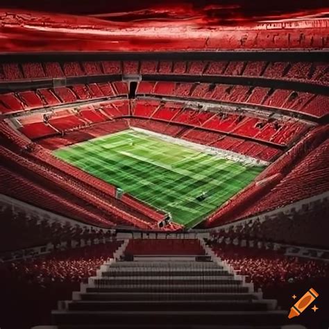 Realistic rendering of persepolis football stadium in iran on Craiyon