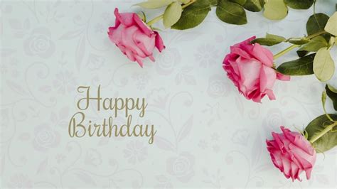 Beautiful Birthday Flowers Wallpaper | Best Flower Site