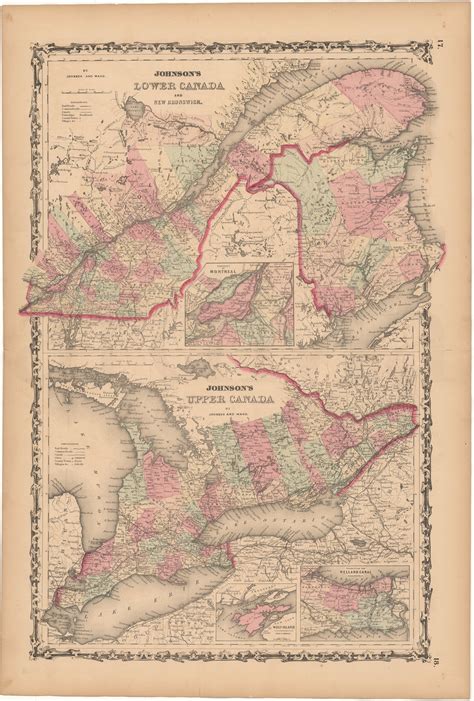 Canada 1862 – WardMaps LLC