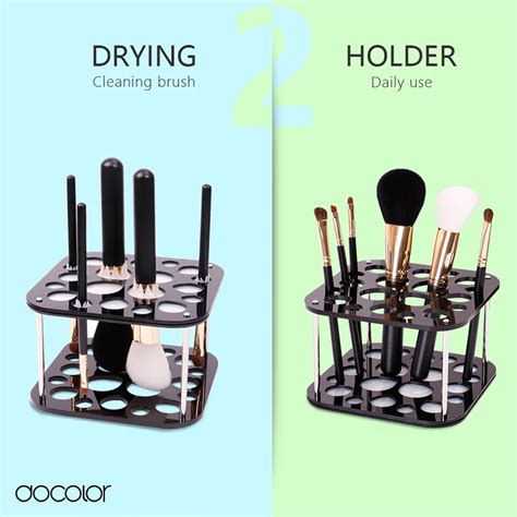 Aliexpress.com : Buy Docolor 2 in 1 brush holder makeup brush stand for drying and holder new ...