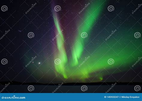 Aurora Borealis. Northern Lights at Arctic Circle Stock Image - Image of eclipse, lights: 145933247