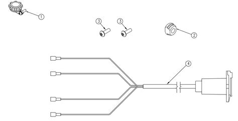 Tommy Gate Replacement Pendant Supply Cable - THE Liftgate Parts