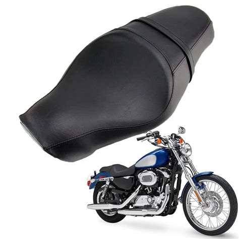 OUMURS Motorcycle Seats Compatible With Harley Sportster Seat Forty ...