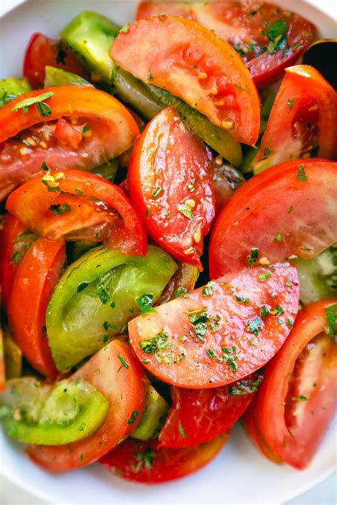 *Best* Fresh Tomato Salad – A Couple Cooks