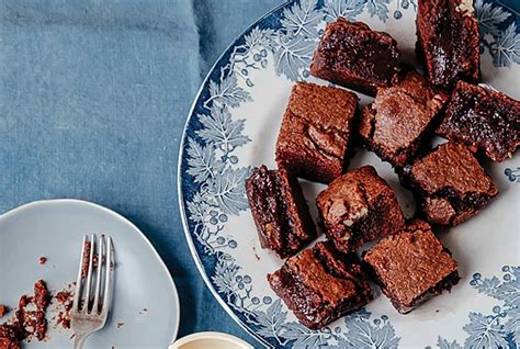 Trish Deseine's Dark Muscovado Brownies With Chocolate Salted Fudge Sauce - The Gloss Magazine