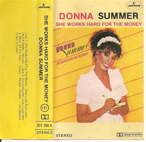 Donna Summer - She Works Hard For The Money (1983, Cassette) | Discogs