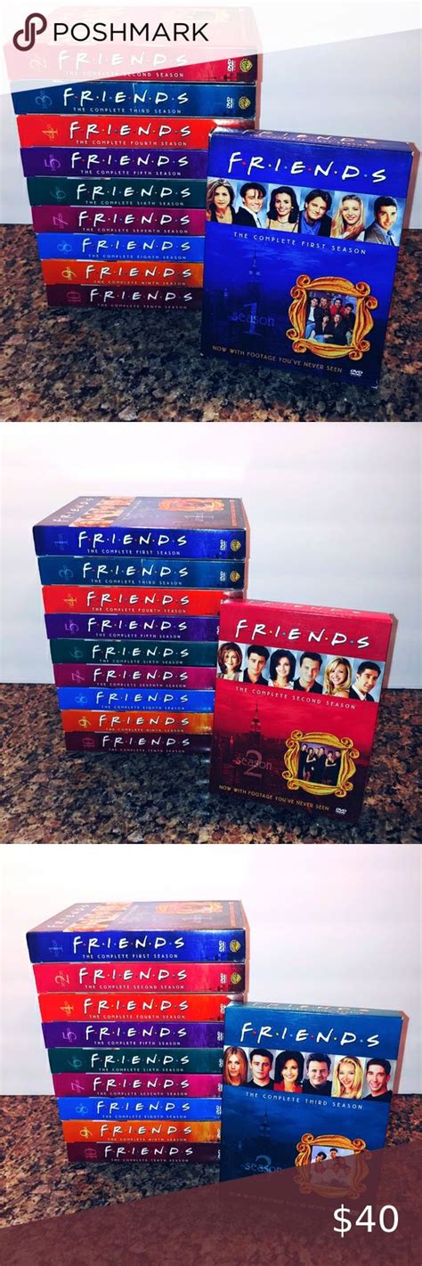 Friends: The Complete Series - DVD Box Set Seasons 1 - 10. Great ...