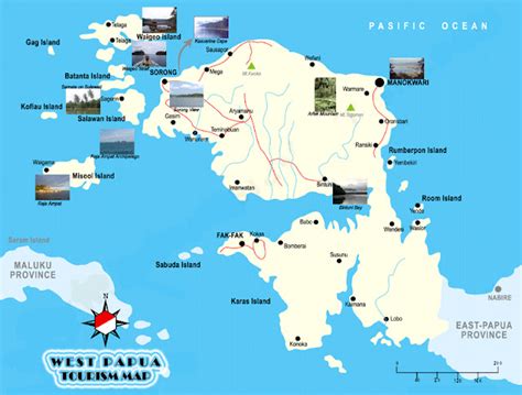 NEW TRIP DESTINATION TO MANOKWARI PAPUA BARAT: MANOKWARI TOURISM MAP