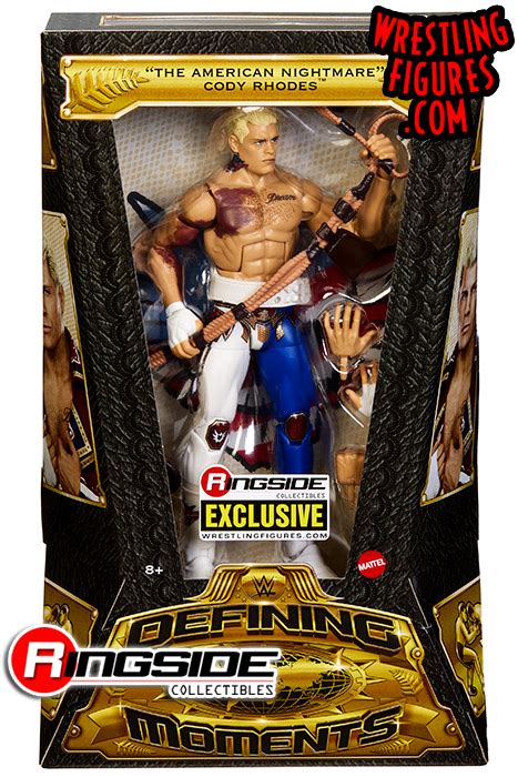 Cody Rhodes (Bruised) - WWE Defining Moments Ringside Exclusive Toy ...