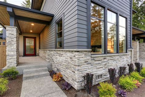 13 Home Improvement Projects That Practically Pay for Themselves | Exterior stone, Exterior ...