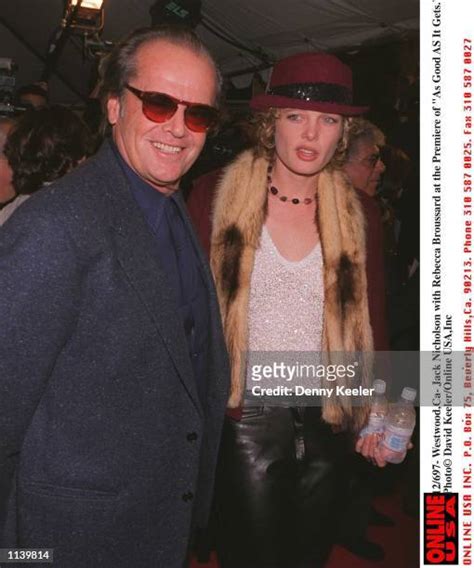 Jack Nicholson Girlfriend Photos and Premium High Res Pictures - Getty ...