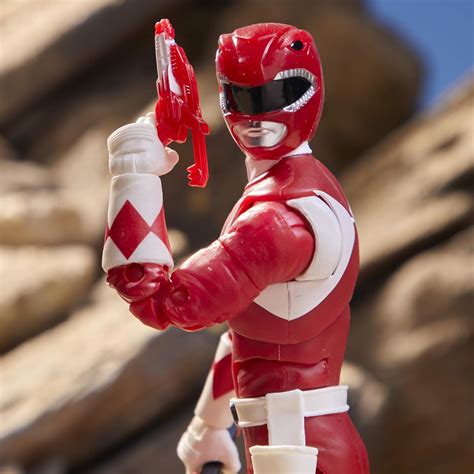 Buy Power Rangers E7755 Lightning Collection 6 Mighty Morphin Red Ranger Collectible Action ...