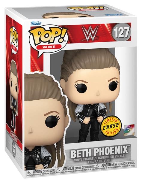 2023 WWE Funko POP! Vinyls 127 Beth Phoenix [Chase] – Wrestling Figure Database