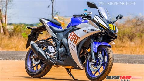 Yamaha R3 gets modified to look like R1 M race machine