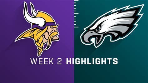 Minnesota Vikings vs. Philadelphia Eagles highlights | Week 2