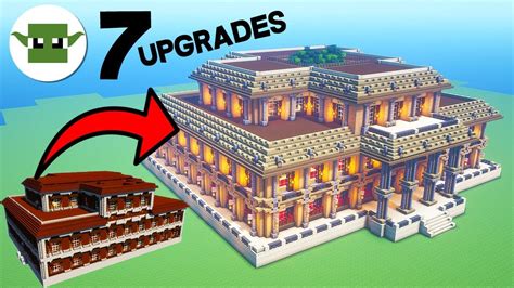 Minecraft WOODLAND MANSION | 7 Upgrades in Minecraft | Minecraft blueprints, Minecraft projects ...