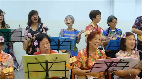 OLPS Church Ukelele Group at Healing Mass 22 Aug 2018. Singapore. Lumix ...