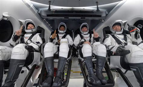 Four astronauts return from space station aboard SpaceX capsule - Our Today