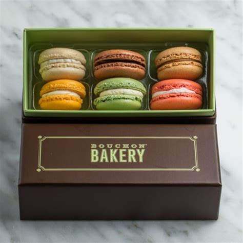 Traditional Macarons - 6 Piece Gift Box by Bouchon Bakery | Goldbelly ...