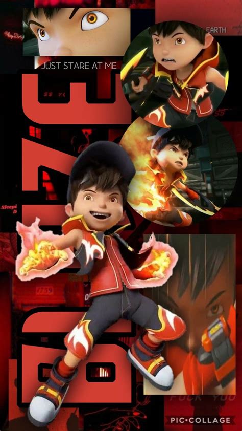 Explore the Fiery Power of Boboiboy Blaze