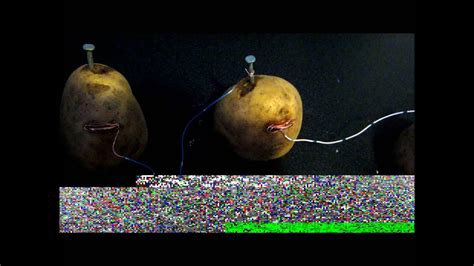 Science Project 2012 - Potato Battery - YouTube