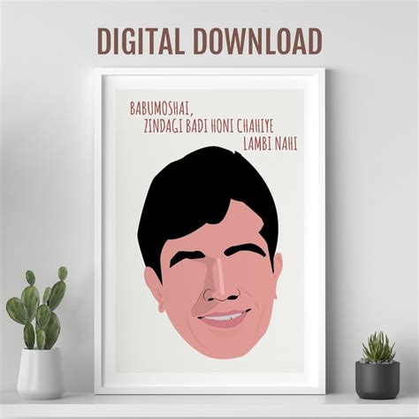 Buy Rajesh Khanna Poster, Anand Movie, Unique Gift for Her, Desi Wall Art, Bollywood Movie ...