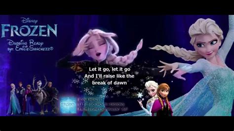 FROZEN "Let It Go" [KARAOKE VERSION] ᴴᴰ - YouTube