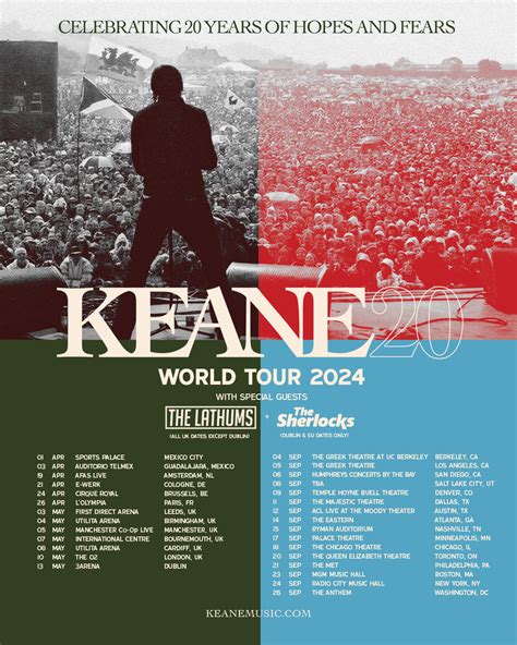 Tour news: Keane, Letterkenny, Steve Mason (Beta Band), Rosie Tucker, Tim Key, Goatwhore, more