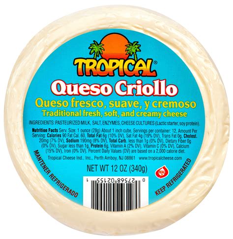 Queso Criollo - Tropical Cheese