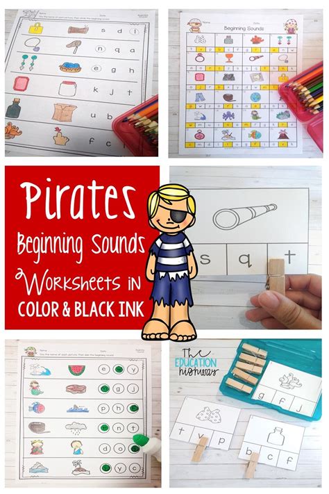 Beginning Sounds | Pirates | Phonics activities, Beginning sounds, Phonics kindergarten