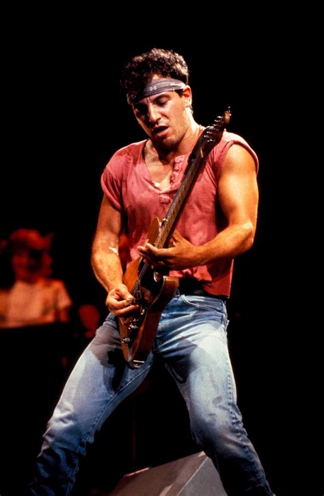 Bruce Springsteen: 1980s Born the the USA Tour Tee - matagrande.al.gov.br